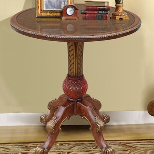 Rowsey Italian Hand Painted End Table By Astoria Grand