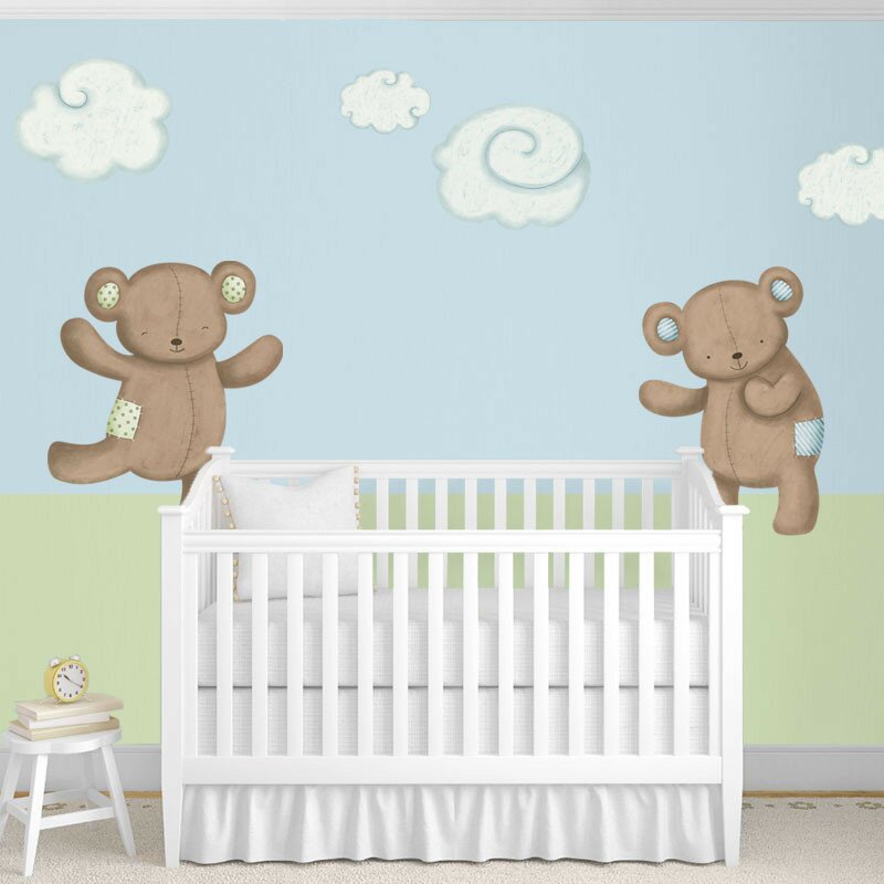 teddy bear wall stickers