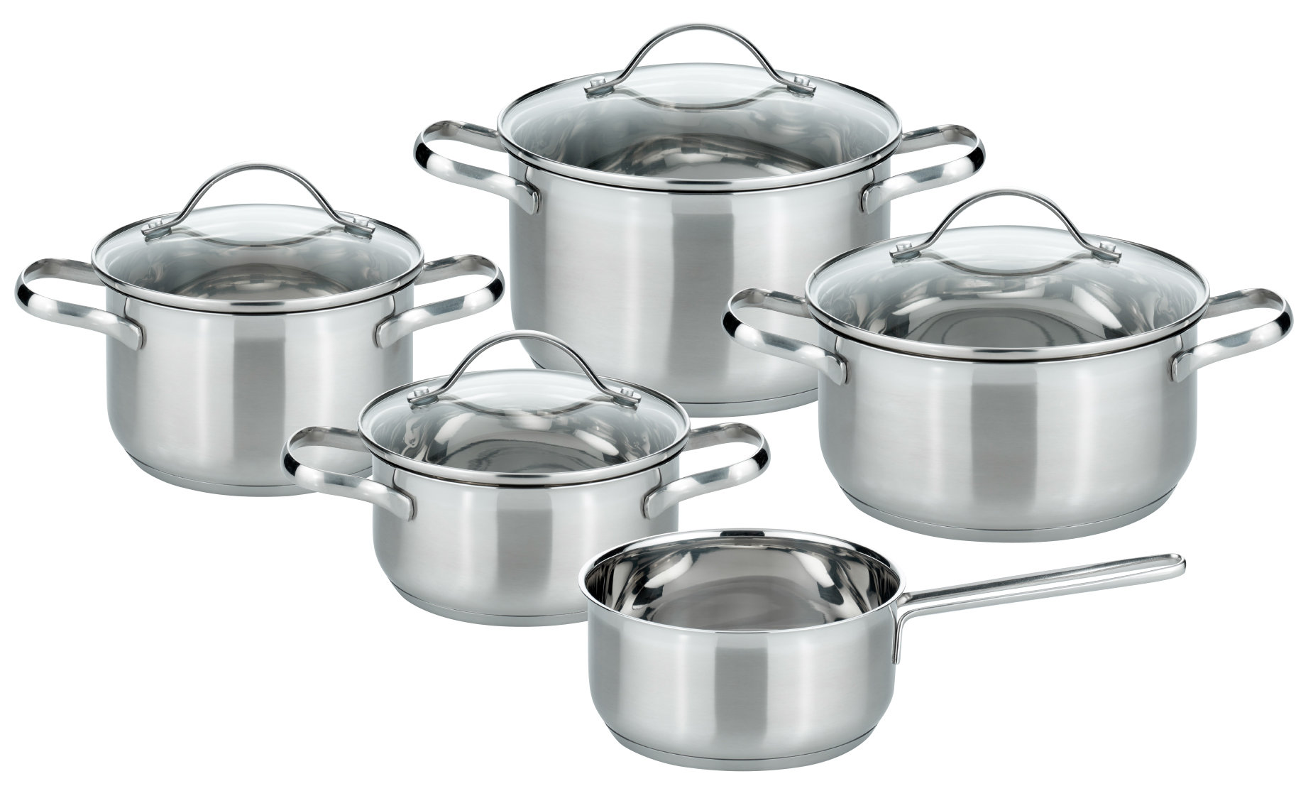 Elo Horizon 5 Piece Stainless Steel Cookware Set Reviews Elo Horizon 5 Piece Stainless Steel