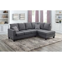 Grey Sectionals Sectional Couches You Ll Love In 2021 Wayfair