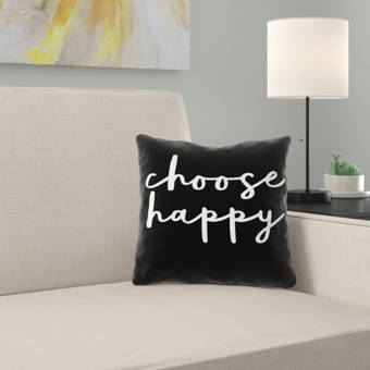 Trinx Inspirational Mystic Square Cotton Pillow Cover Insert Wayfair