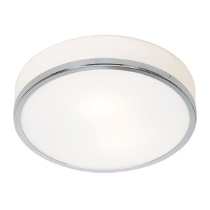 Josahua 1-Light Outdoor Flush Mount