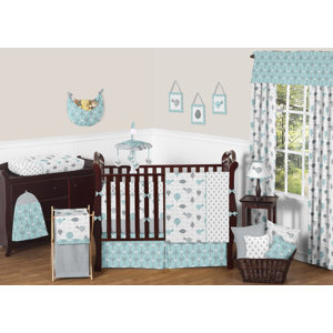 Earth and Sky 9 Piece Crib Bedding Set