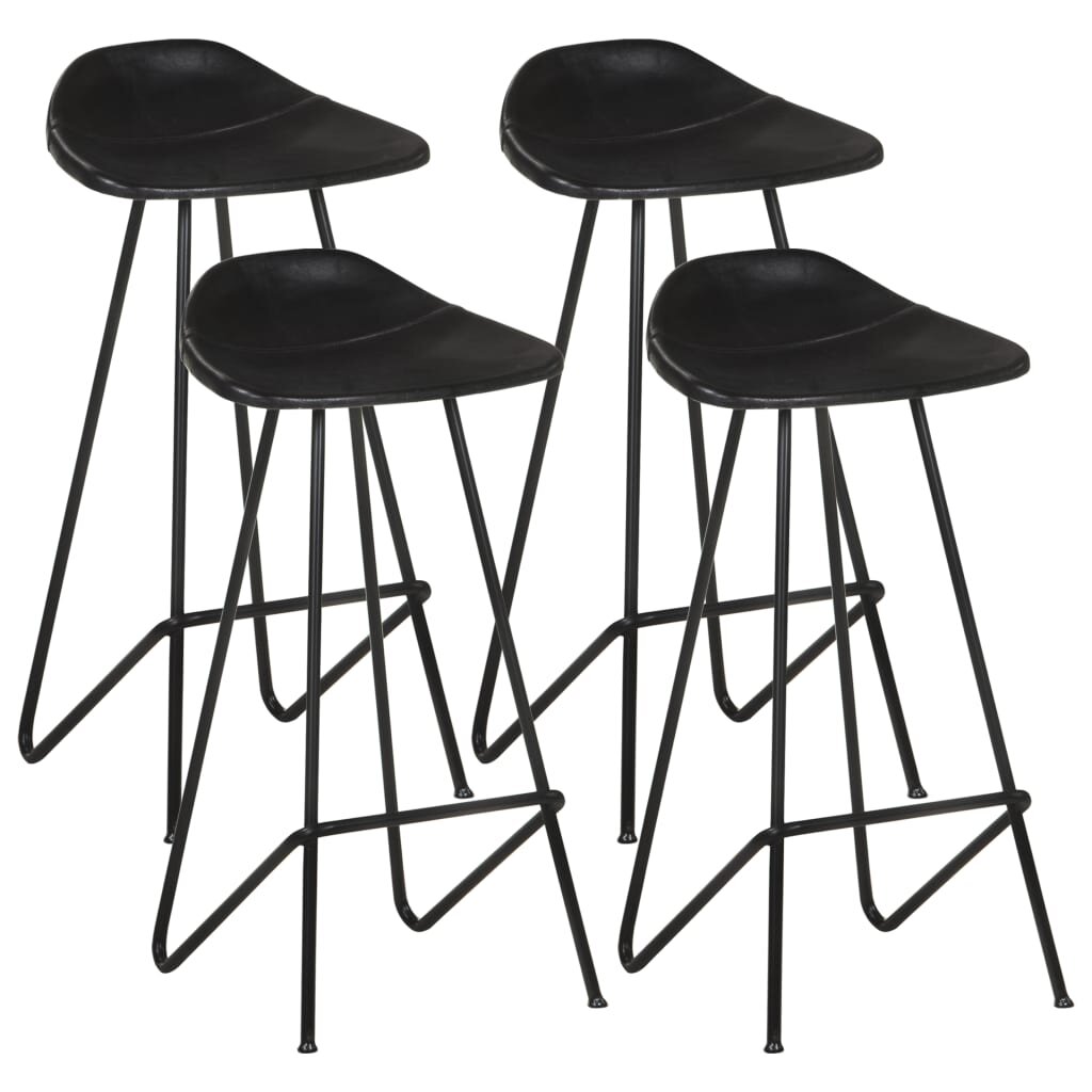 real leather stools