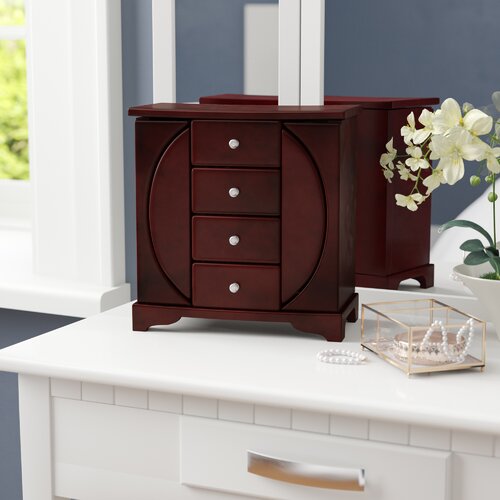 upright jewelry chest