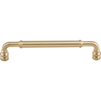 Brixton 6 5/16" Center to Center Bar Pull Top Knobs Finish: Honey Bronze