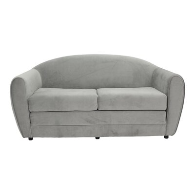 Paredes Sleeper Loveseat Wrought Studio Upholstery Gray