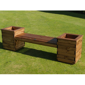 Bank mit Blumenkasten Acel aus Holz von Garten L..