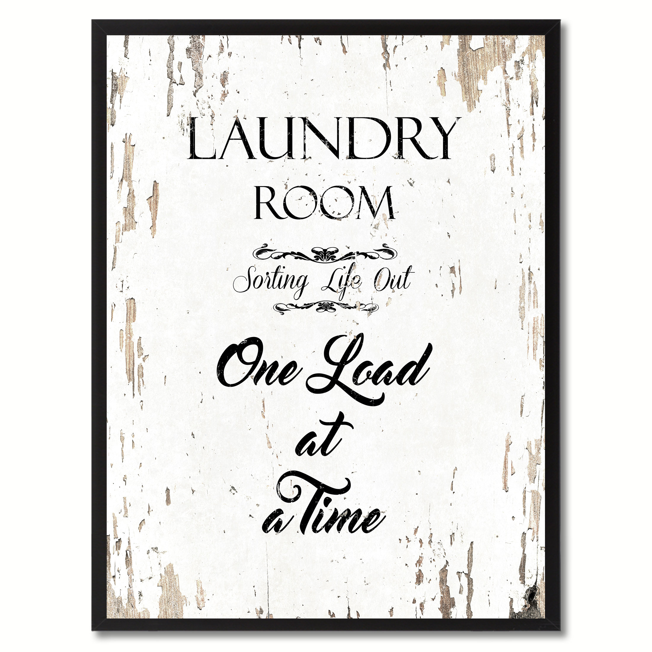 Laundry Room Sorting Life Out One Load At A Time Framed Textual Art Laundry Room Sorting Life Out One Load At A Time Framed Textual Art On Canvas Reviews Joss Main