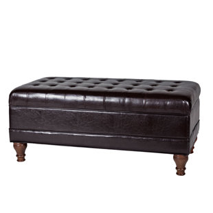 Hobgood Deluxe Tufted Storage Ottoman