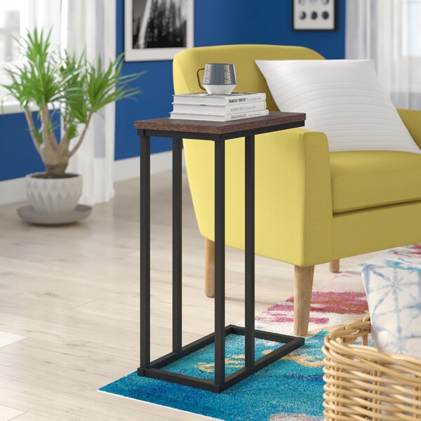 C Shaped Side Table Wayfair