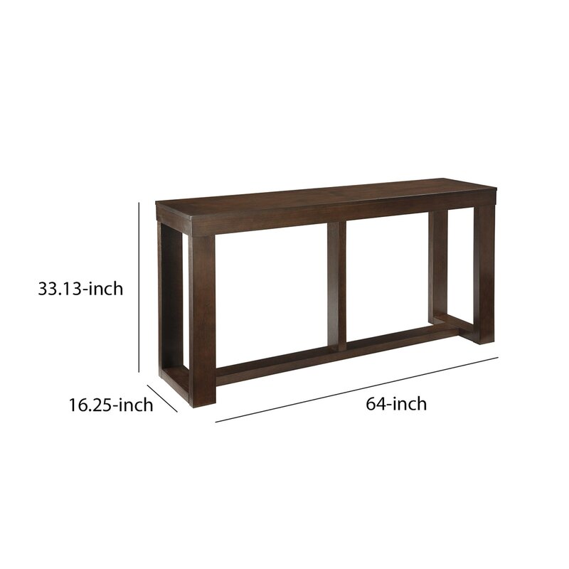 25 inch console table