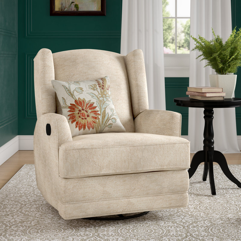 wayfair swivel glider chair