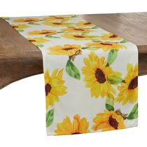 Sunflower Table Runner Wayfair