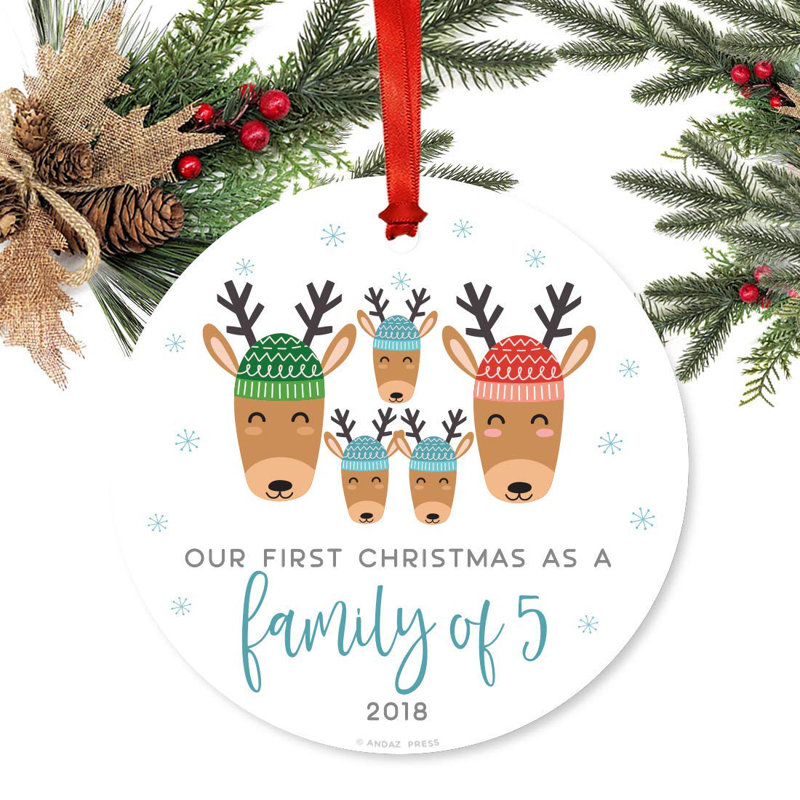 our first christmas ornament 2018