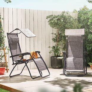 Meta Folding Zero Gravity Chair (Set Of 2) By Sol 72 Outdoor