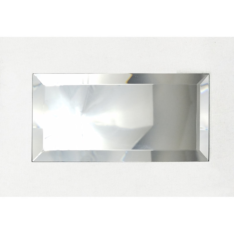 Abolos Reflections 3 X 6 Glass Mirror Beveled Subway Tile