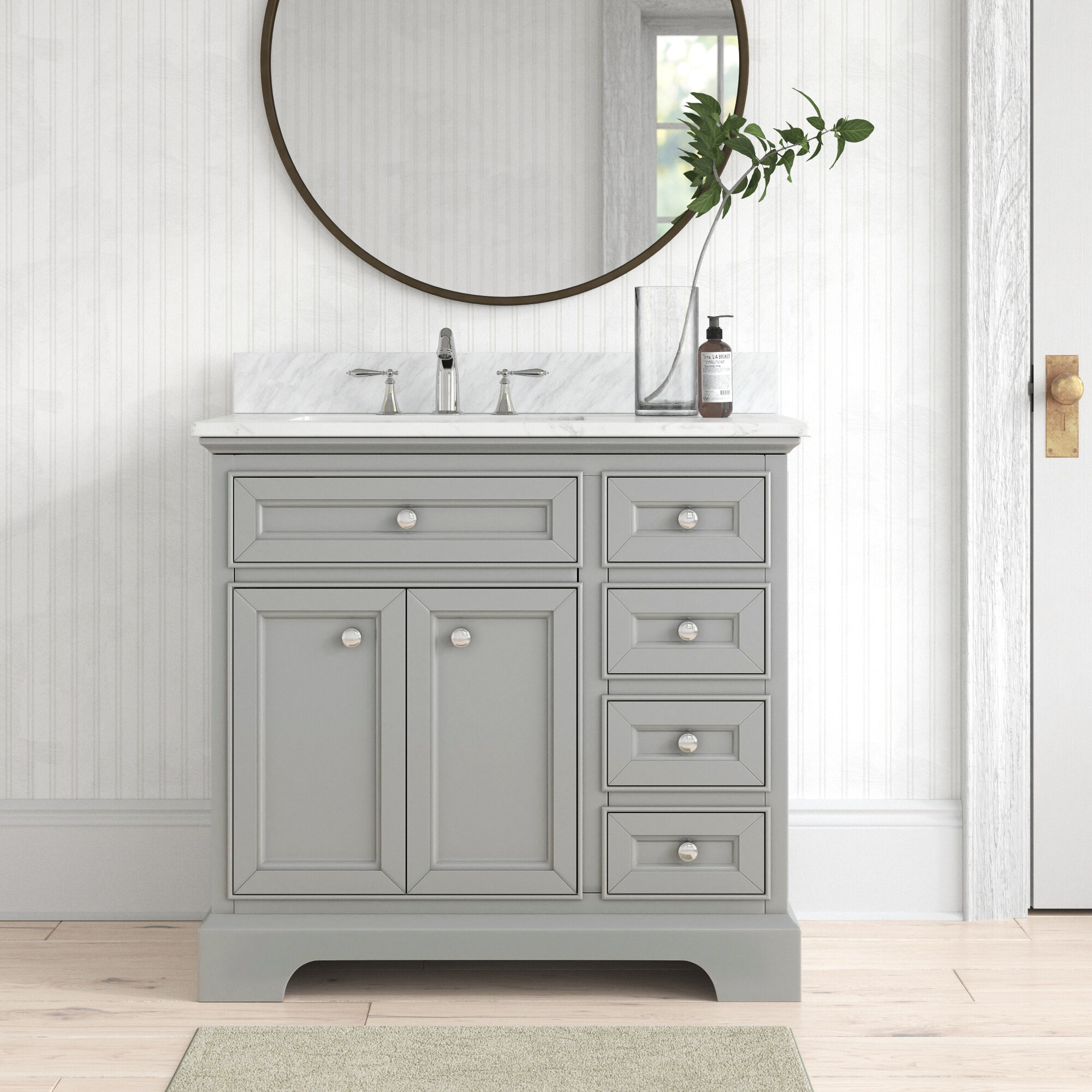 36 To 40 Inch Bathroom Vanities Wayfair