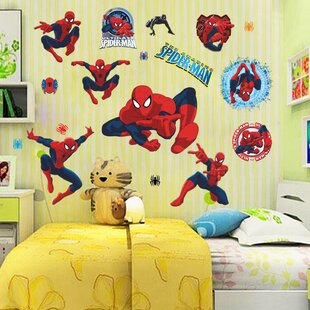 Keep Out Halloween Door Sticker Viny Decals Bedroom Wall Spiderman PG40 