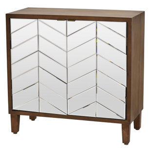 Nyora Wood 2 Door Accent Cabinet