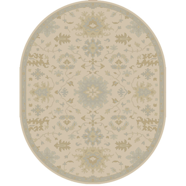 Jocelyn Handwoven Wool Beige Area Rug Photos
