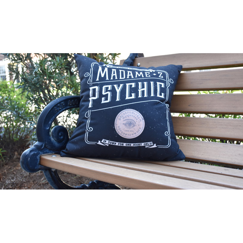 Maser The Psychic Eye Halloween Outdoor Throw Pillow Birch Lane
