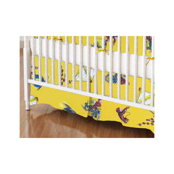 Sheetworld Curious George Fun Crib Skirt Wayfair