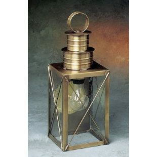Go to store & view more images 200 Series 1-Light Outdoor Wall Lantern by Brass Traditions