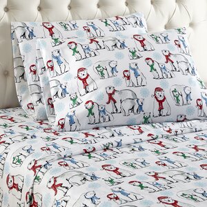 Buckner Polar Bears Cotton Sheet Set