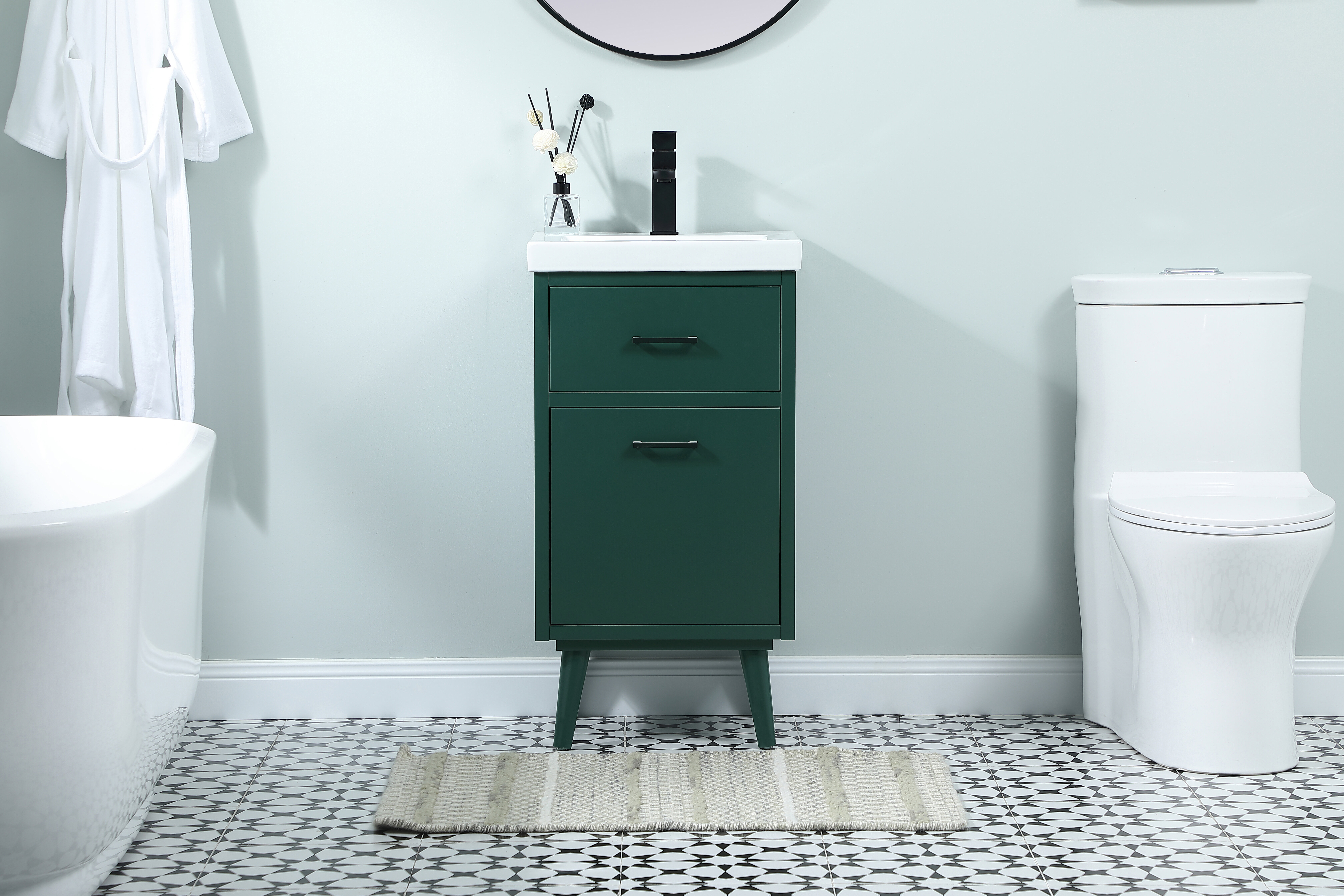 Green Bathroom Vanities Youll Love In 2021 Wayfair