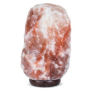 4~6 Lbs New Hand Crafted Air Purifier Allergies Natural Salt Lamp Lot of 2 