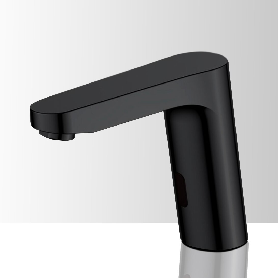 AS Bathroom Automatic Sensor Chrome Faucet Single Handle Basin Mixer Taps i1 