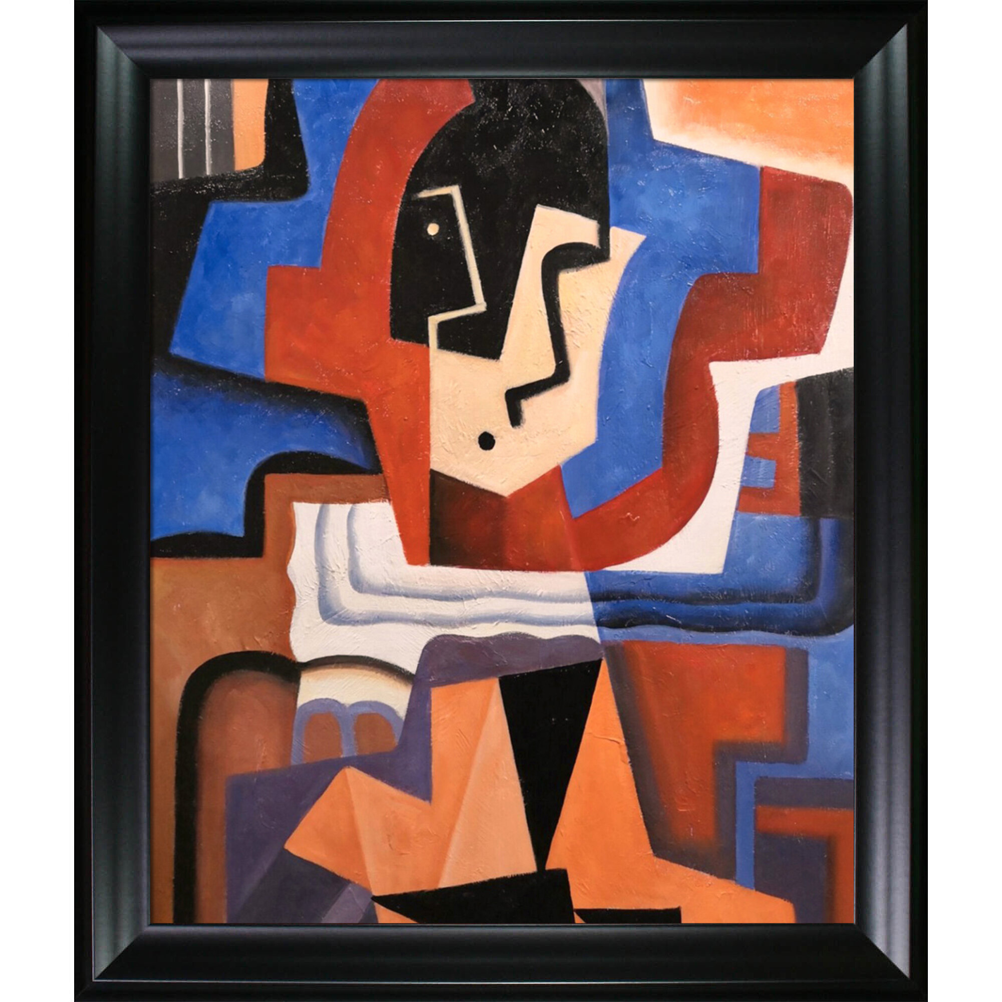 Vault W Artwork Harlequin By Juan Gris Picture Frame Painting Print On Canvas Wayfair