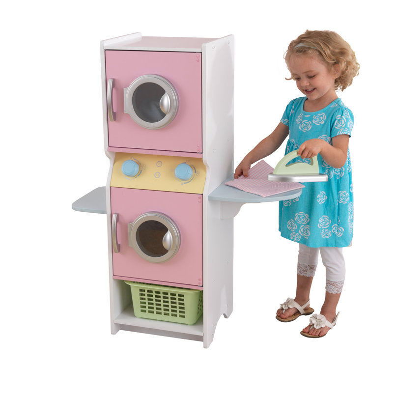 kidkraft laundry playset espresso