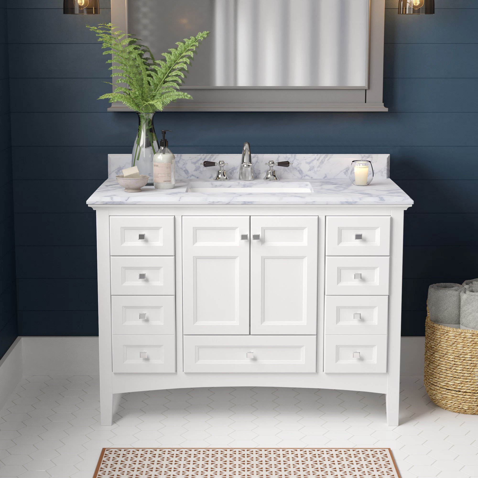 Birch Lane Luz 42 Single Bathroom Vanity Set Reviews Wayfair