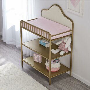 brass changing table