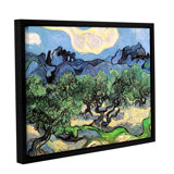 ArtWall Dean Uhlinger 3 Piece Borrego Desert Spring Floater Framed Canvas Set 36 by 54