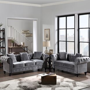 Fritch 2 Piece Standard Living Room Set by House of Hampton