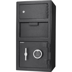 Cubic Depository Safe with Electronic Lock by