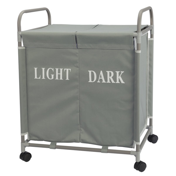 Rolling Double Laundry Sorter