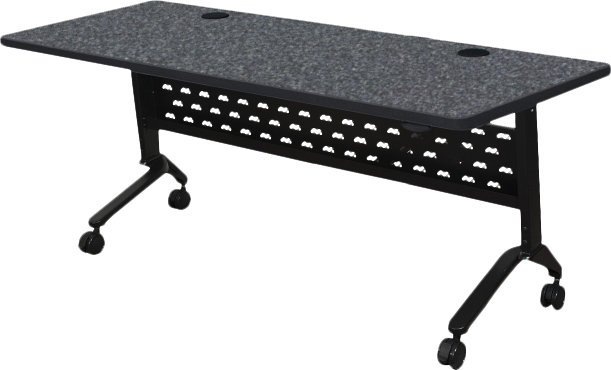 Mooreco Nido Flipper Height Adjustable Training Table With Caster Wheels Wayfair