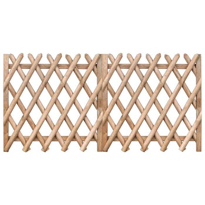 August Grove Harpenden Garden Gates 3m x 0.8m Wood Gate ...