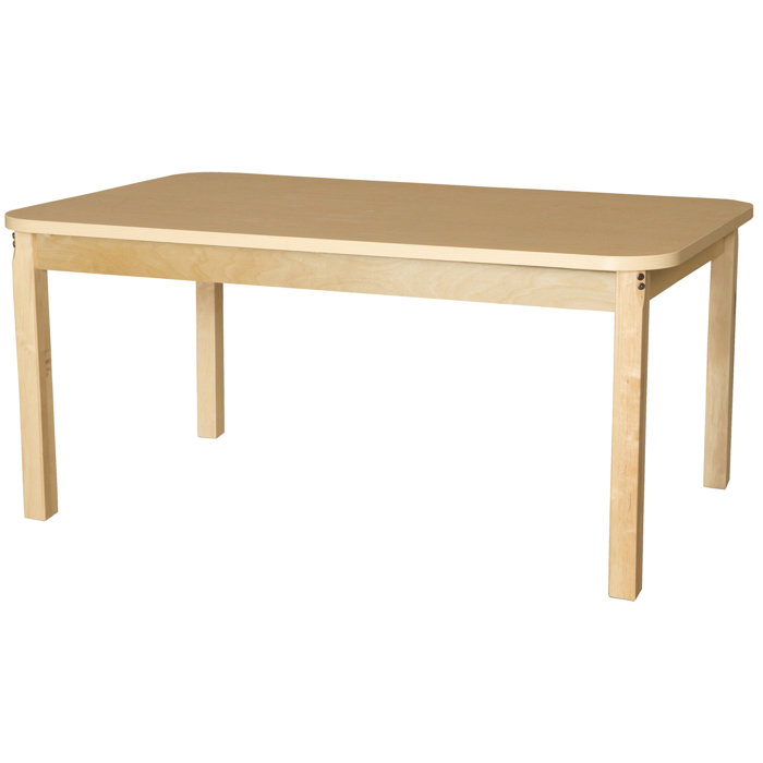 High Pressure Laminate 60 X 36 Rectangular Activity Table High Pressure Laminate 60 X 36 Rectangular Activity Table
