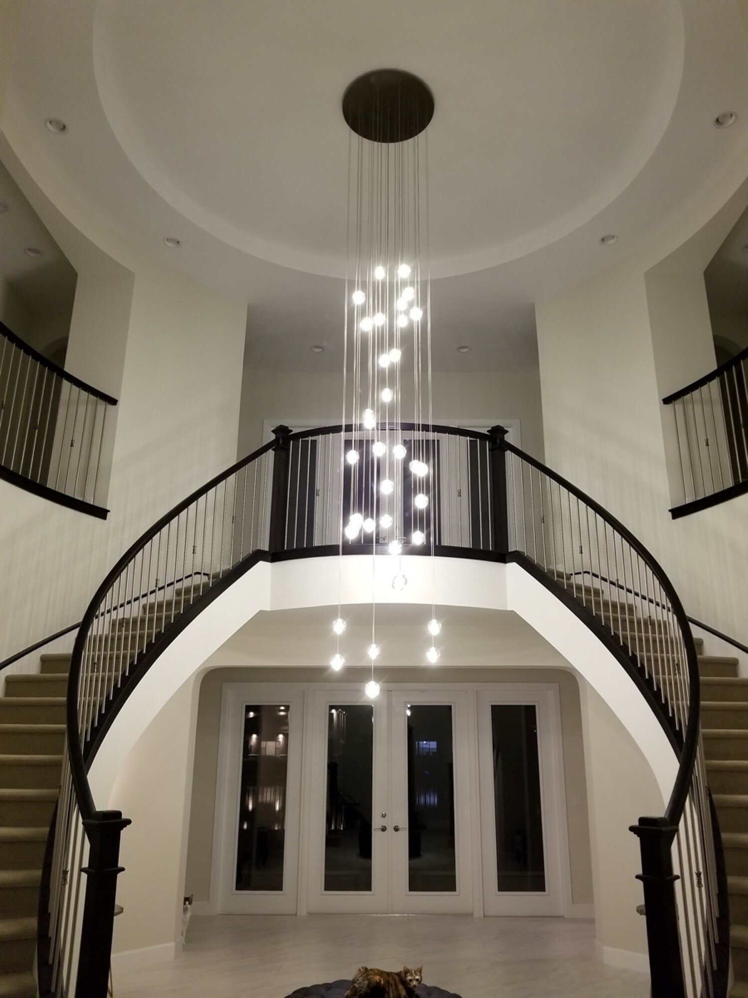 entrance chandelier