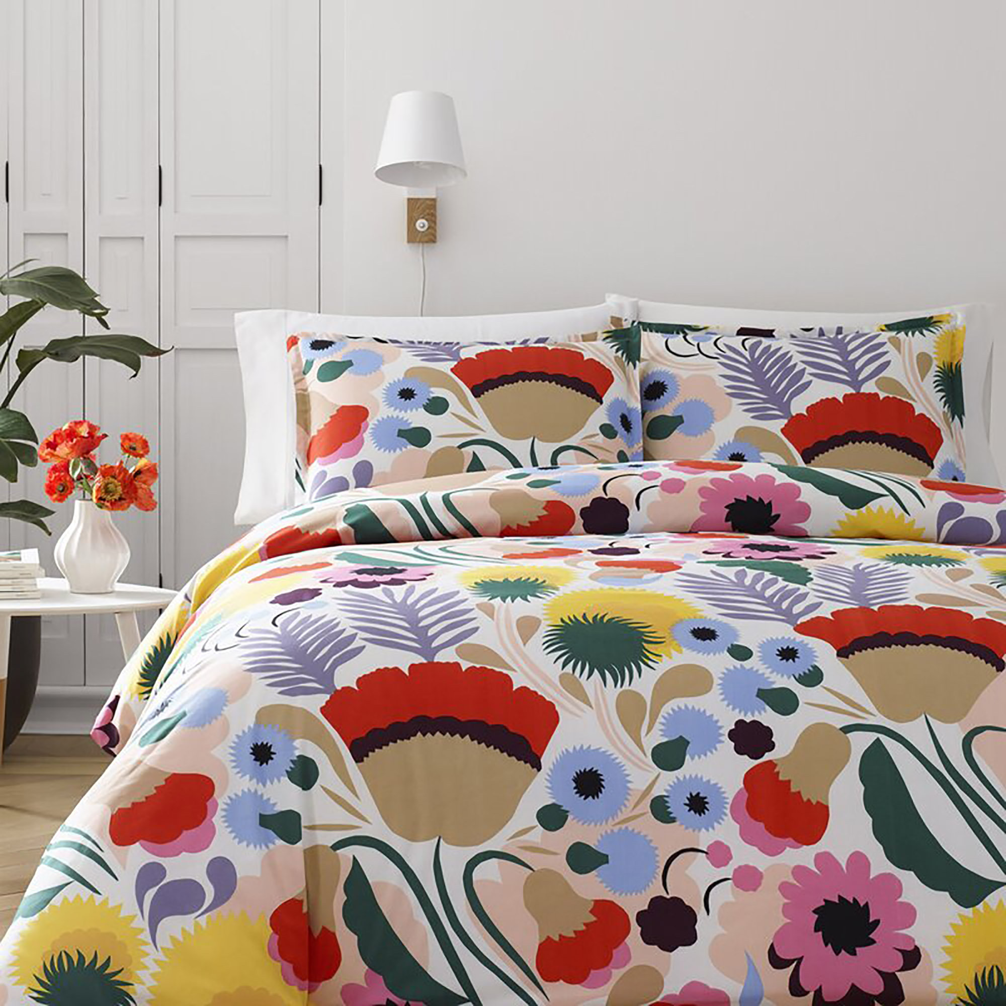 Marimekko Ojakellukka Reversible Duvet Cover Set Reviews Wayfair