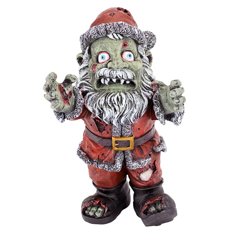 Design Toscano Zombie Claus Holiday Figurine & Reviews | Wayfair
