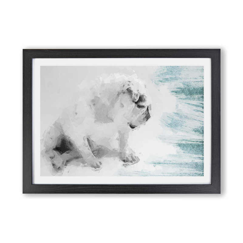 british bulldog painting