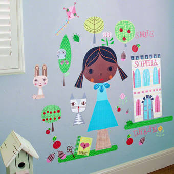 Oopsy Daisy Paper Doll Annika Peel And Place Wall Decal Wayfair