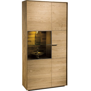 Standvitrine Rio aus Massivholz von Hazelwood Home