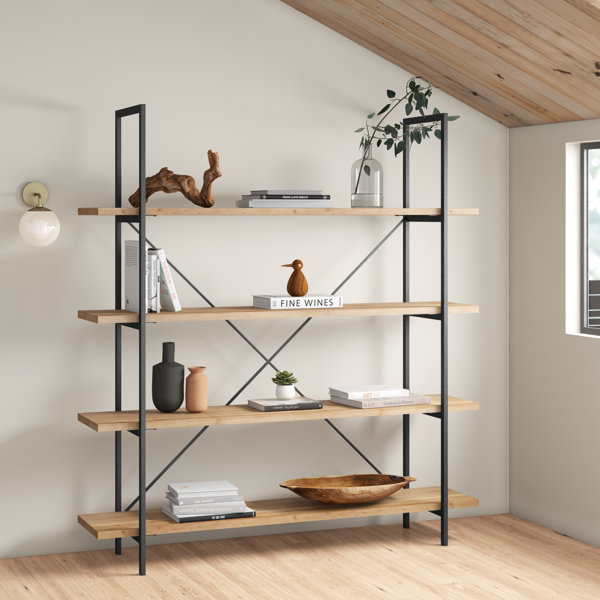 Modern Contemporary Room Divider Shelves Bookcase Allmodern